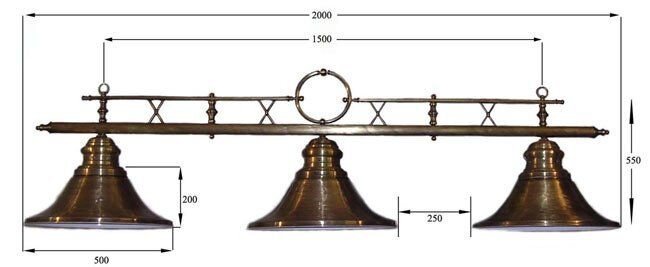 Billiard Lamp &quot;Valencia Lite&quot;