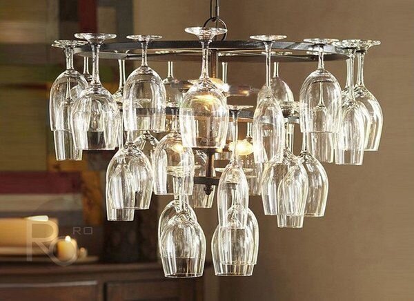 Chandelier Wine room by Romatti