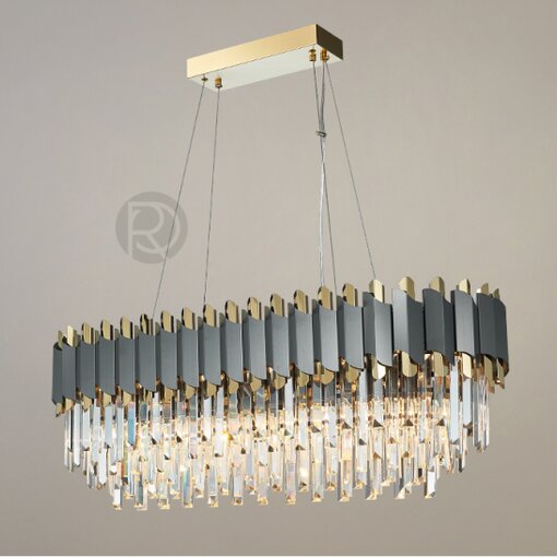 Designer chandelier ERANTOS LONG by Romatti