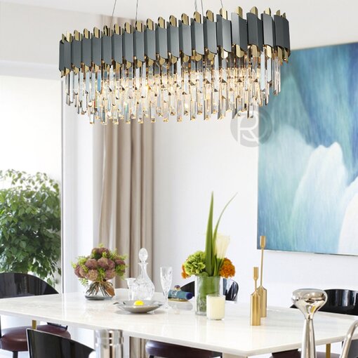 Designer chandelier ERANTOS LONG by Romatti