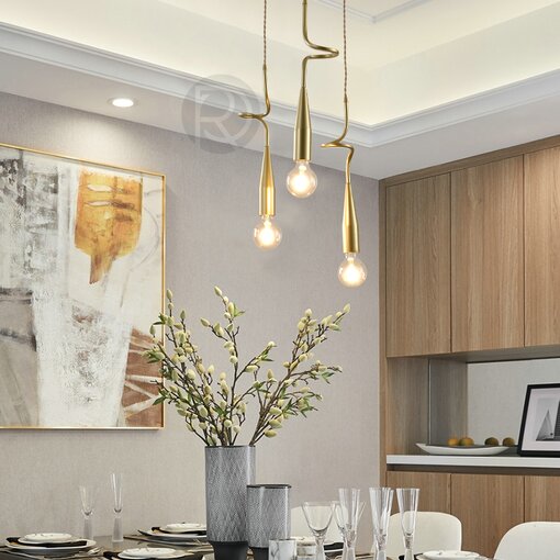 Designer pendant lamp AKSUM by Romatti