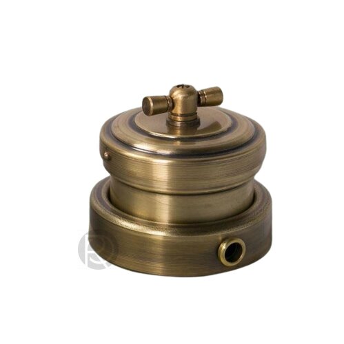 Retro Romatti switch for open wiring wiring in tubes by Romatti