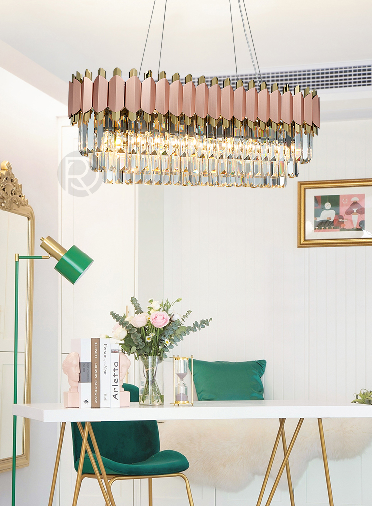 Designer chandelier LASNA LONG by Romatti