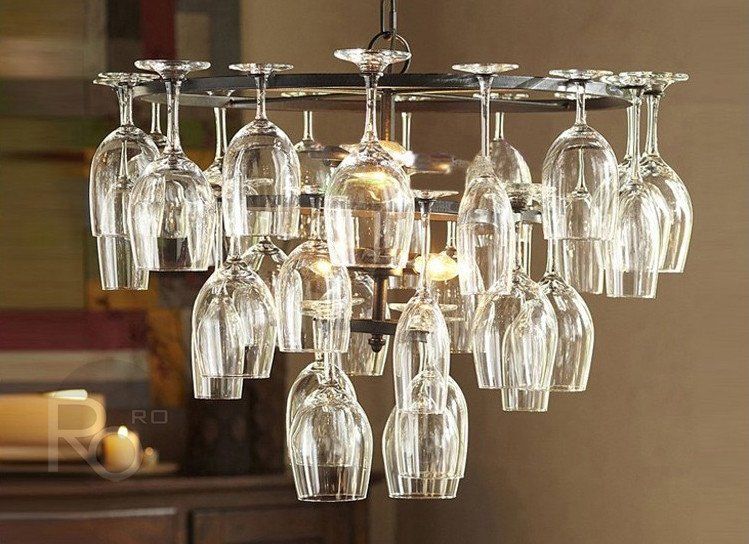 Chandelier Wine room by Romatti