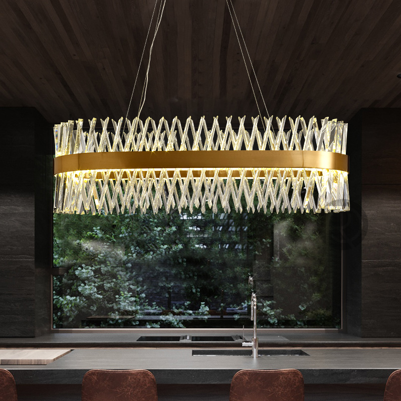 Designer chandelier RECINTO LONG by Romatti