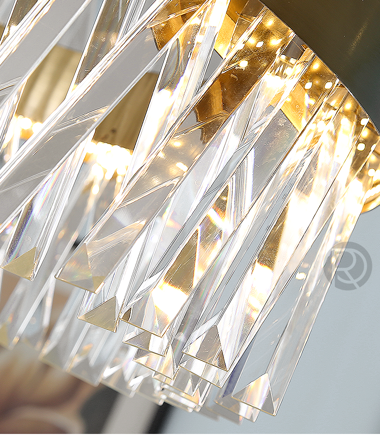 Designer chandelier RECINTO LONG by Romatti