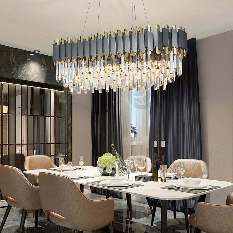 Designer chandelier ERANTOS LONG by Romatti
